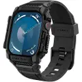 Spigen Rugged Armor Pro - matte black - Apple Watch 11/10 42mm