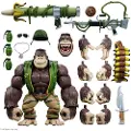 Super7 Teenage Mutant Ninja Turtles Ultimate Guerrilla Gorilla Actionfigur 20 Cm