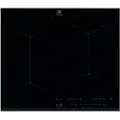 Electrolux EIV63443 - Induksjonskomfyrtopp - 4 plater - Nisje - bredde: 56 cm - dybde: 49 cm - med avfaset front - svart
