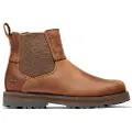 Timberland unisex for kids. TB0A28QW3581 Courma Kid Leather Chelsea Boots Brown (39), Flat, None, Casual, Sustainable, children's fashion