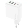 Dudao fast charger 3x USB / 1x USB Type C 20W, PD, QC 3.0 white (A5H)