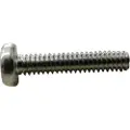 Toolcraft 104165, Skru, Stål, Rundt hode, Metallisk, 4 mm, 200 stykker