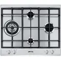 Smeg Slr64sgh Gasskomfyr 60 Cm 4 Brennere