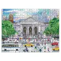 Galison Michael Storrings Springtime at the Library 500 Piece Double-Sided Puzzle
