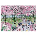 Galison Michael Storrings Cherry Blossoms 1000 Piece Puzzle