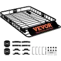 Vevor takstativkurv, 117,5 x 91,5 x 11,4 cm taklaststativ, kraftig universal takstativkurv med kapasitet på 90,7 kg, bagasjeholder for SUV, lastebil, kjøretøy