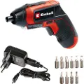 Einhell TE-SD 3,6/1 Li, Magnetisk bitholder, Sort, Rød, 4,5 Nm, 6,35 mm, Batteri, 3,6 V
