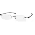 Eschenbach 2913-220, Plast, Unisex, Rektangel, Rammeløs, Plast, Antrasitt