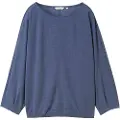 Tom Tailor 1044148 Batwing Herringbone Langarmet T-skjorte
