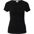 Urban Classics Organic Asymmetric Neckline T-skjorte hvit