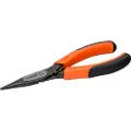 Bahco Spisstang, lang, hård ståltråd, 1,62 cm, 7,3 cm, 8,5 mm, Polypropylen (PP), Stål, Termoplast, Sort, Oransje, 200 mm