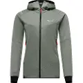 Salewa Sella Crevasse Fleecejakke Med Hette