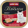 Animonda Vom Feinsten Økonomipakke Animonda vom Feinsten Adult 32 x 100 g - Nytelseskjerne med storfe, kyllingbryst og urter