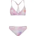 Urban Classics Tie Dye Triangle Back Bikini