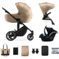 Kinderkraft 3 In 1 Prime 2 Mink Pro Barnevogn