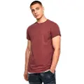 G-Star for man. D16396-2653-4608 Lash T-shirt red (S), Casual, Short sleeve, Organic Cotton, Sustainable