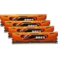 G.Skill ARES - DDR3 - sett - 32 GB: 4 x 8 GB - DIMM 240-pin - 1600 MHz / PC3-12800 - CL10 - 1.5 V - ikke-bufret - ikke-ECC