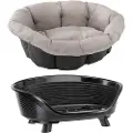 Ferplast Tweed Sofa i beige til Ferplast kurv Siesta Deluxe (uten kurv) - Størrelse 10: L 96 x B 71 x H 32 cm