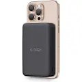 Tech-Protect PB12 LifeMag 20000mAh magnetisk trådløs strømbank - 15W - Svart