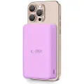 Tech-Protect PB12 LifeMag 20000mAh magnetisk trådløs strømbank - 15W - Rosa