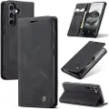 CASEME Samsung Galaxy S24 FE 013 Series Lommebok-deksel - Svart