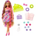 Barbie Totally Hair Ekstralangt Hår Flor Dukke