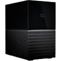 Western Digital WD My Book Duo WDBFBE0160JBK - Harddiskarray - 16 TB - 2 brønner - HDD 8 TB x 2 - USB 3.1 (ekstern)