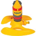 Hozelock 2336, Sirkulær sprinkler, 314 m², 10 stang, Grå, Gult