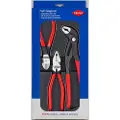 Knipex 00 20 10, Tangsett, 3 mm, Plast, Rød, 170 mm, 40 mm
