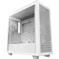 NZXT H7 Flow - Miditower - ATX - Herdet glass - Ingen strømforsyning - Hvit - USB / lyd