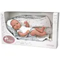 Munecas Arias Borja Med Teppe Og Babydukke 38 Cm