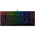 Razer BlackWidow V3 Tenkeyless Compact Mechanical Keyboard with Razer Chroma RGB - Fully Programmable Keys - Yellow Switch (Linear and Silent) - US Layout