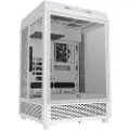 Thermaltake The Tower 500 Snow - Mid tower - utvidet ATX (E-ATX) - sidepanel med vindu (herdet glass) - ingen strømforsyning (PS/2) - hvit - USB/lyd