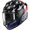 Shark Skwal I3 Us Flag Fullface-hjelm