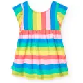 Boboli Knit Striped Kjole