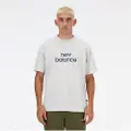 New Balance Linear Logo Relaxed T-skjorte