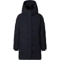 Save the Duck for woman/girl. P41909G-MATT19 Selene feather coat navy (16años= 166cm), Casual, Polyester, children's fashion