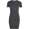 Calvin Klein J20j223205 Kort Ermet Kort Kjole