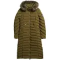 Superdry Fuji Faux Fur Longline Jakke