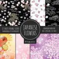 Crafty as Ever Japanese Flowers Scrapbook Paper Pad 8x8 Scrapbooking Kit for Papercra