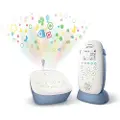 Philips AVENT AVENT SCD735/52, DECT-babytelefon, 330 m, 330 m, Blå, Hvit, Batteri, Batteri