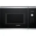 Bosch Serie | 6 BFL554MS0 - Mikrobølgeovn - innebygd - 25 liter - 900 W - rustfritt stål