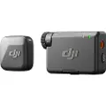 DJI Mic Mini - Sender og modtager mikrofonsystem - Apple Lightning, USB - sort