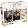 Harry Potter 3 Puslespillsett 500 Stykker