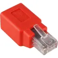 Goobay 68912, RJ45, RJ45, Rød