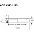 ABI Enduro Bearings Acb 4545 1125 Ss 1-1/8 Stainless Steel Angular Contact Styrelager