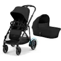 Cybex eGAZELLE S barnevogn Moon Black