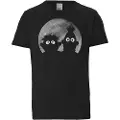 Logoshirt Sesame Street Ernie & Bert-moon Easy Fit Kortarmet T-skjorte