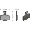 Brenta Ciclo Mt2-8/road Disk Magura/campagnolo Sinterbremseklosser