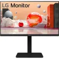 LG 24BA450-B - LED-skjerm - 24 (23.8 synlig) - 1920 x 1080 Full HD (1080p) @ 100 Hz - IPS - 250 cd/m² - 1300:1 - 5 ms - HDMI, VGA, DisplayPort - høyttalere